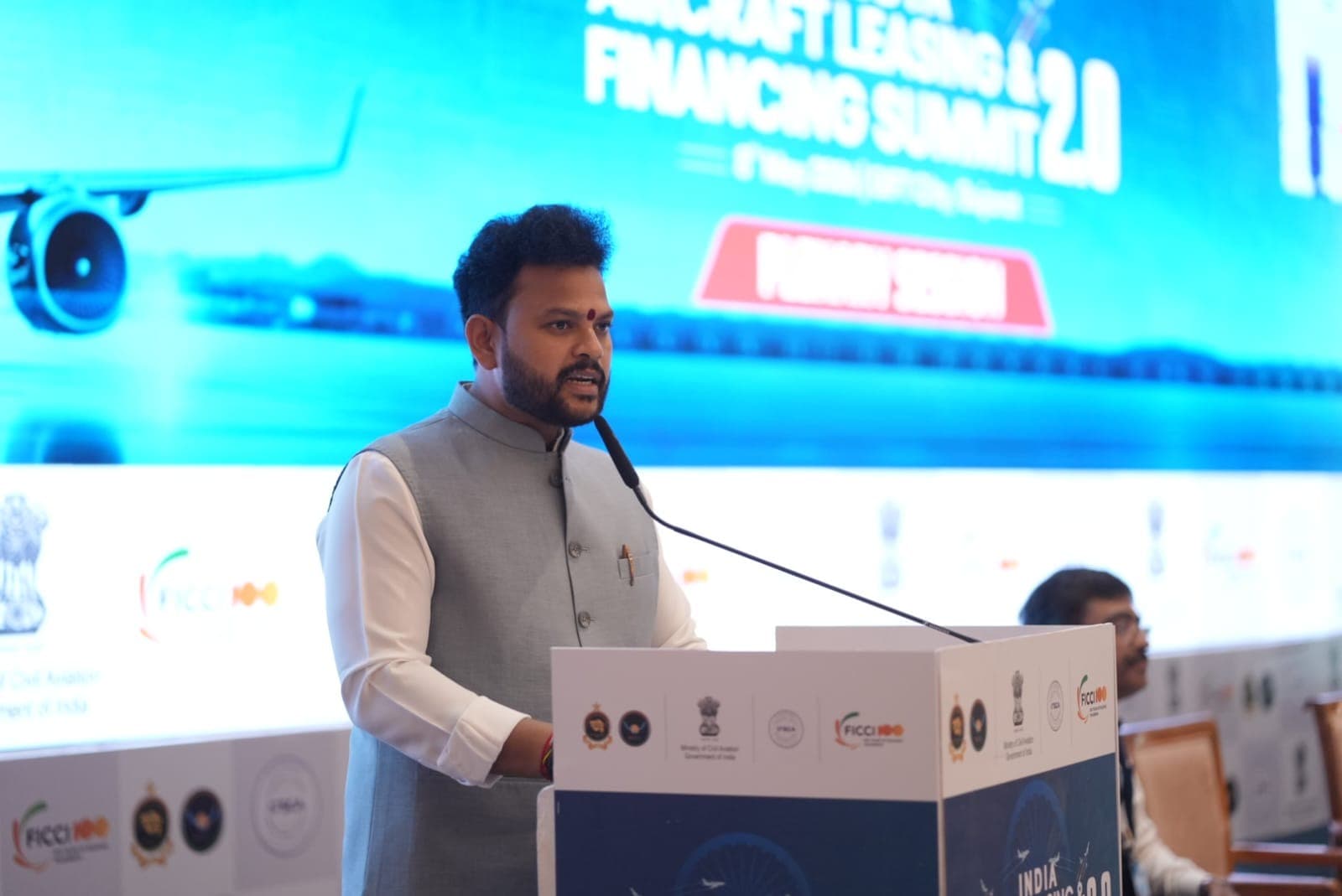 Union Civil Aviation Minister Ram Mohan Naidu