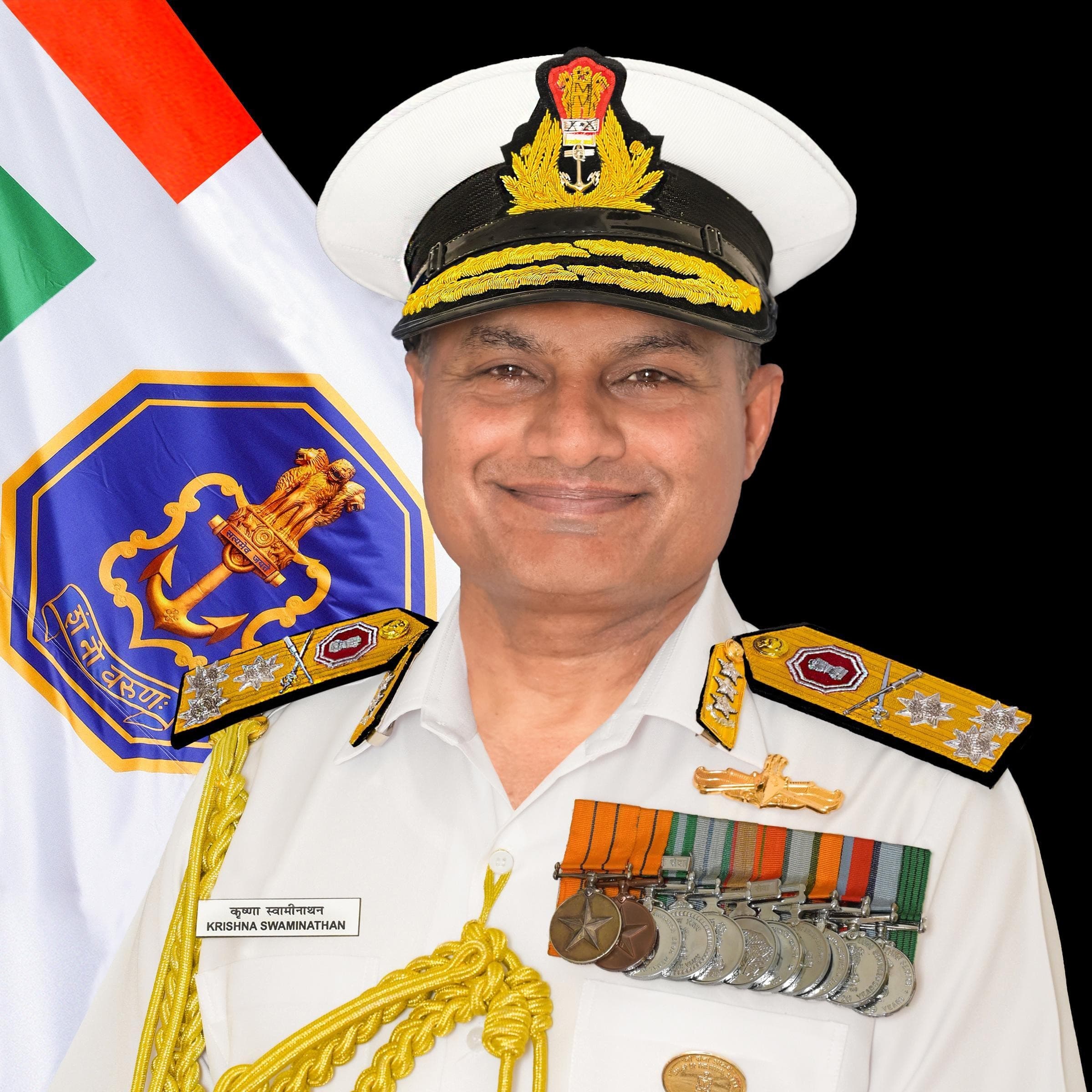 Vice Admiral Krishna Swaminathan appointed as Chief of the Naval Staff
