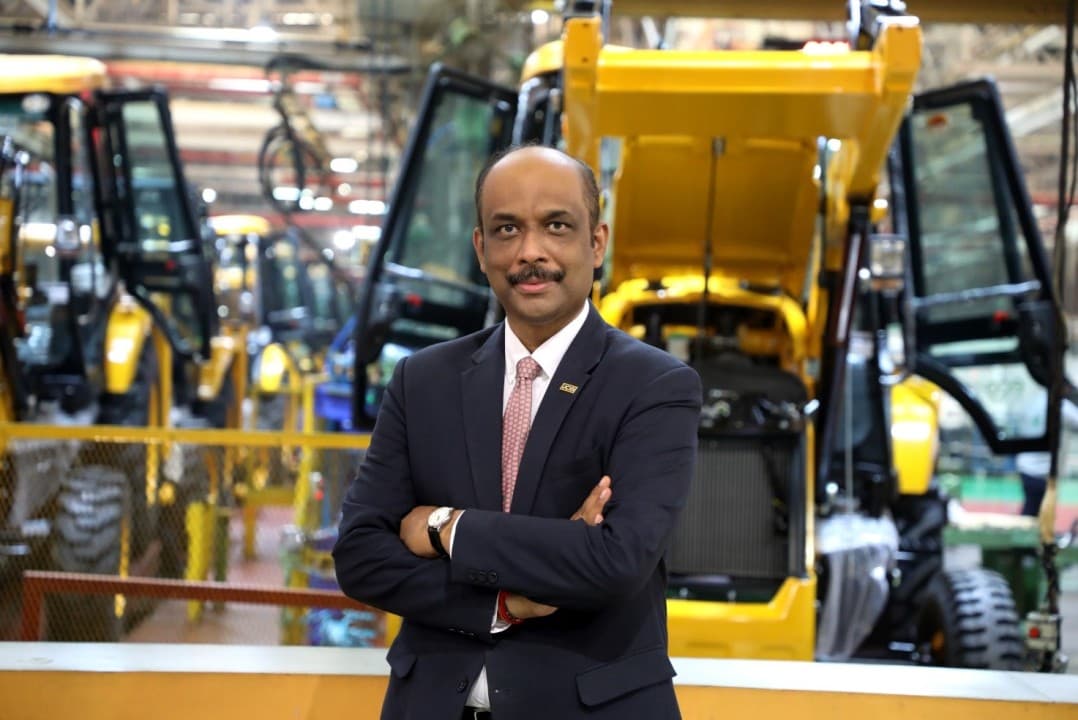 Deepak Shetty, CEO and MD, JCB India Ltd (Photo credit/JCB India)