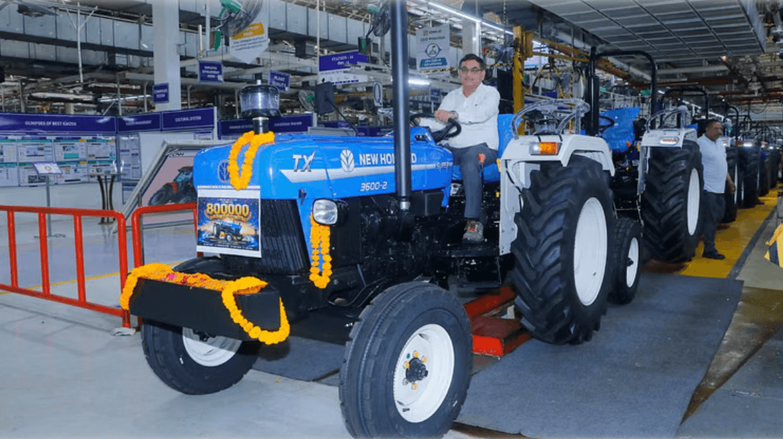 CNH India tractor at its Greater Noida plant (Photo credit/CNH India)