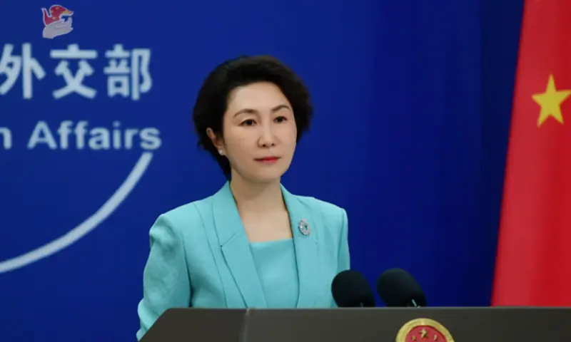 Chinese Foreign Ministry spokesperson Mao Ning (Photo/Social media/X)