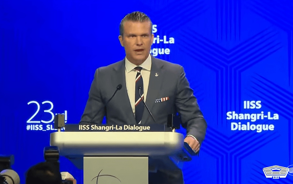 US Defense Secretary Pete Hegseth (Photo credit: US Defense/X)