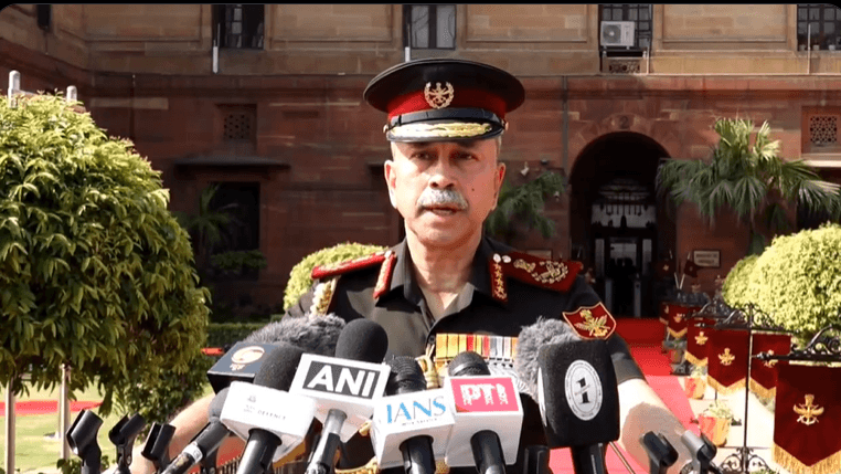 India's Chief of Defense Staff (CDS) NS Raja Subramani (Photo/DD)