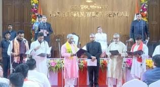 West Bengal cabinet (Photo/DD)