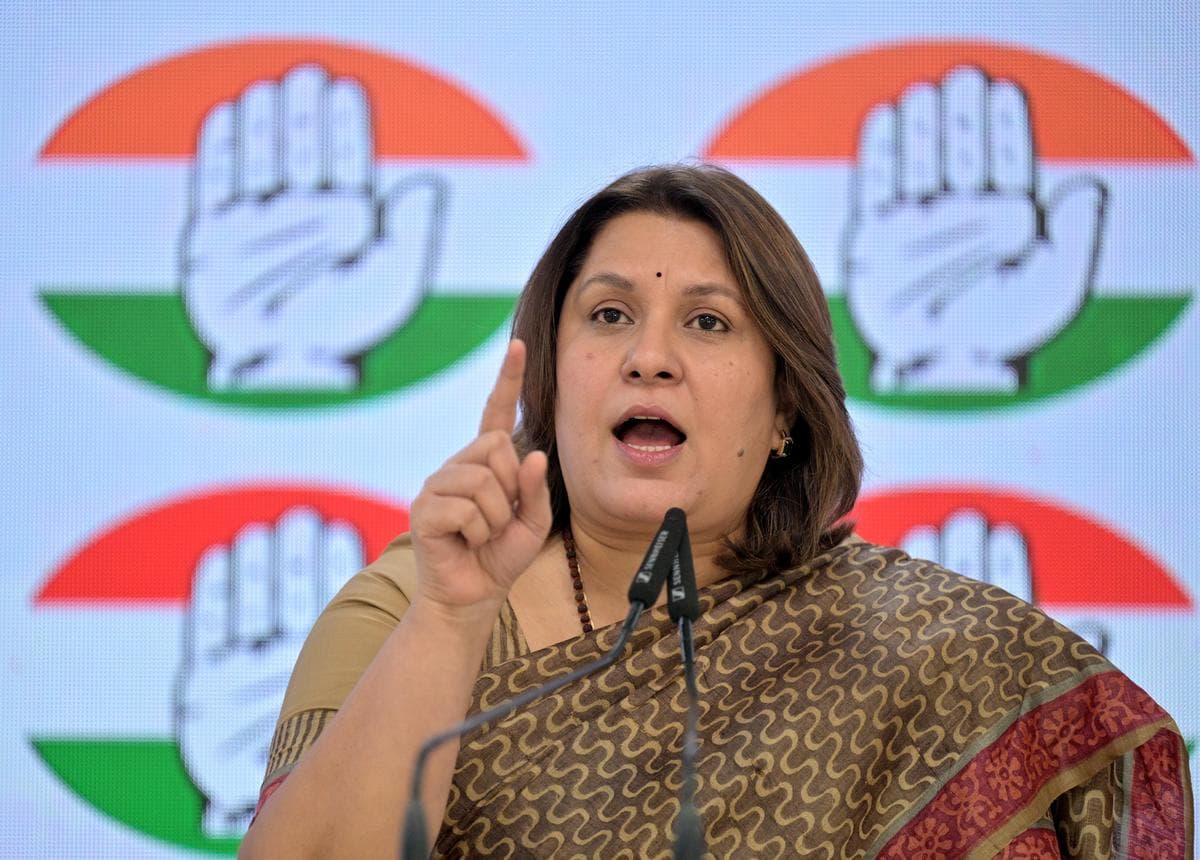 Congress leader Supriya Shrinate (Photo credit: Congress)