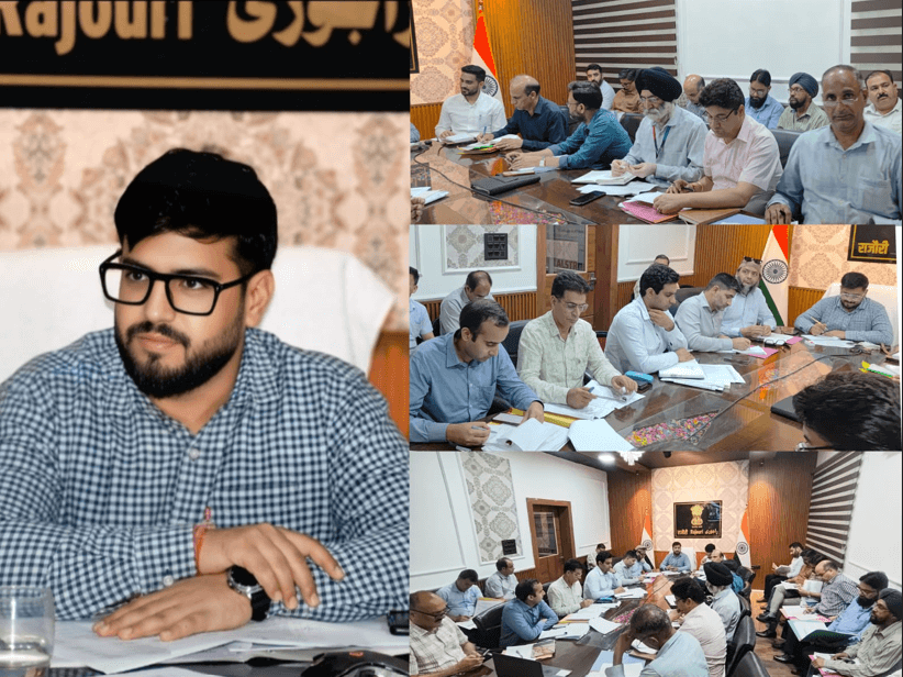 eputy Commissioner Rajouri, Abhishek Sharma (Photo credit: PB)