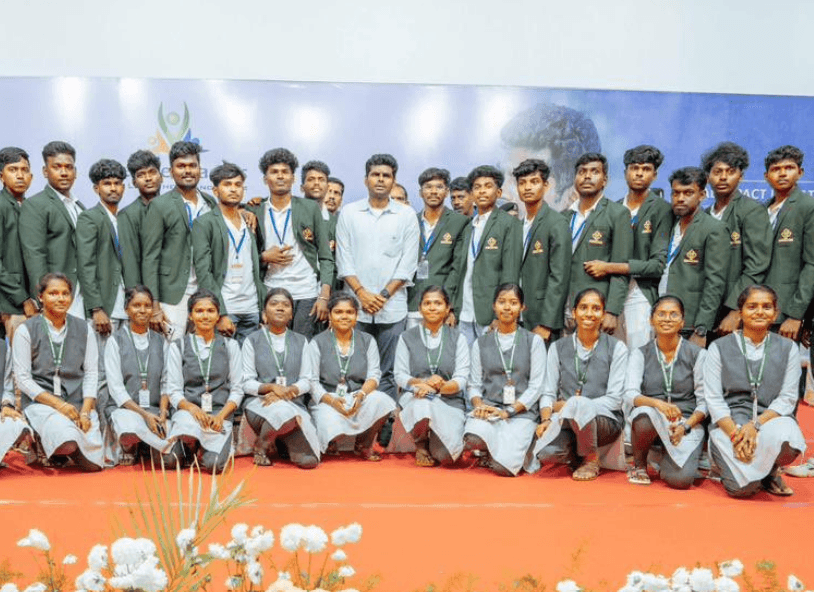 K Annamalai with Gen Z Youth (Photo/X)